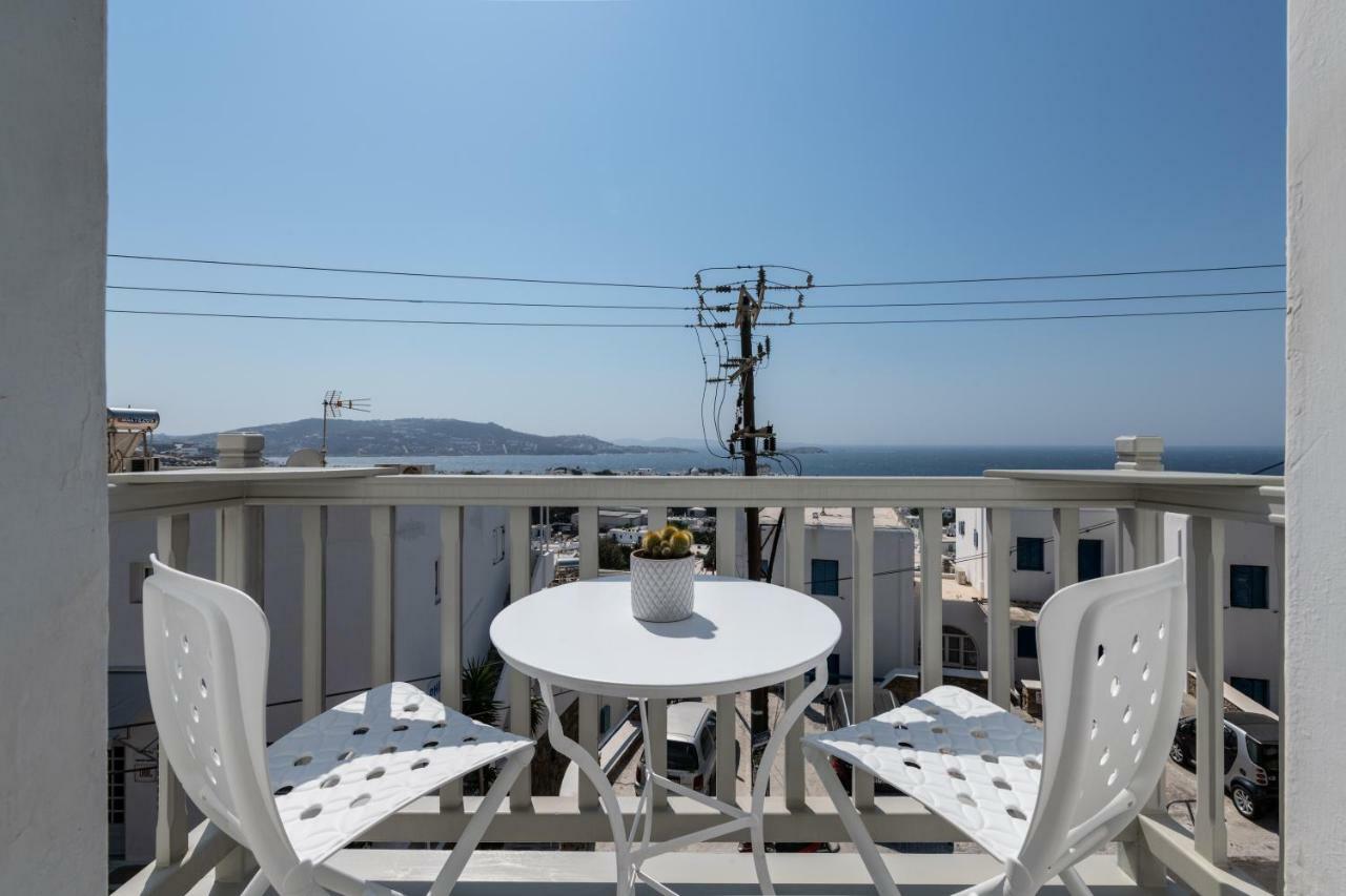 Gazia Sea View House - Mykonos Town Apartment Exterior photo