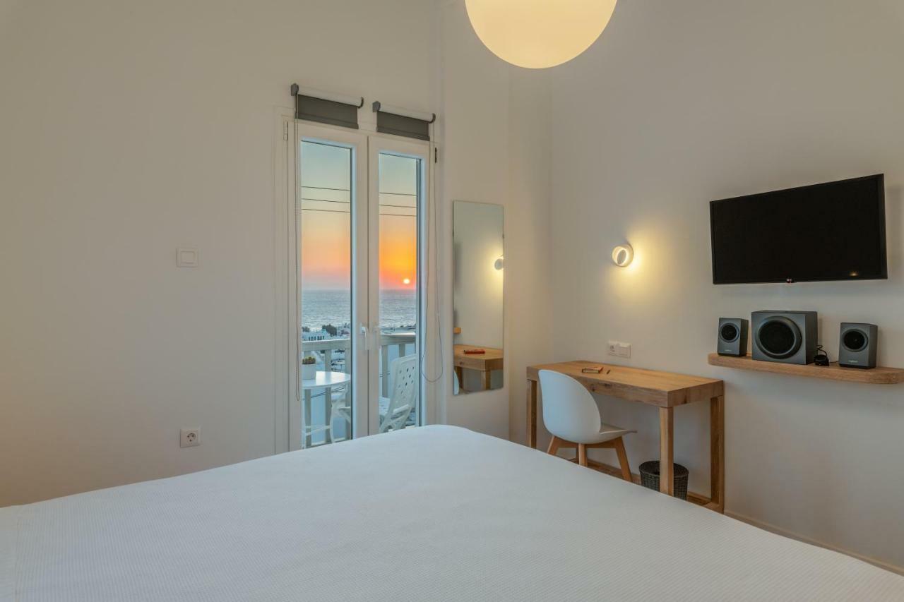 Gazia Sea View House - Mykonos Town Apartment Exterior photo