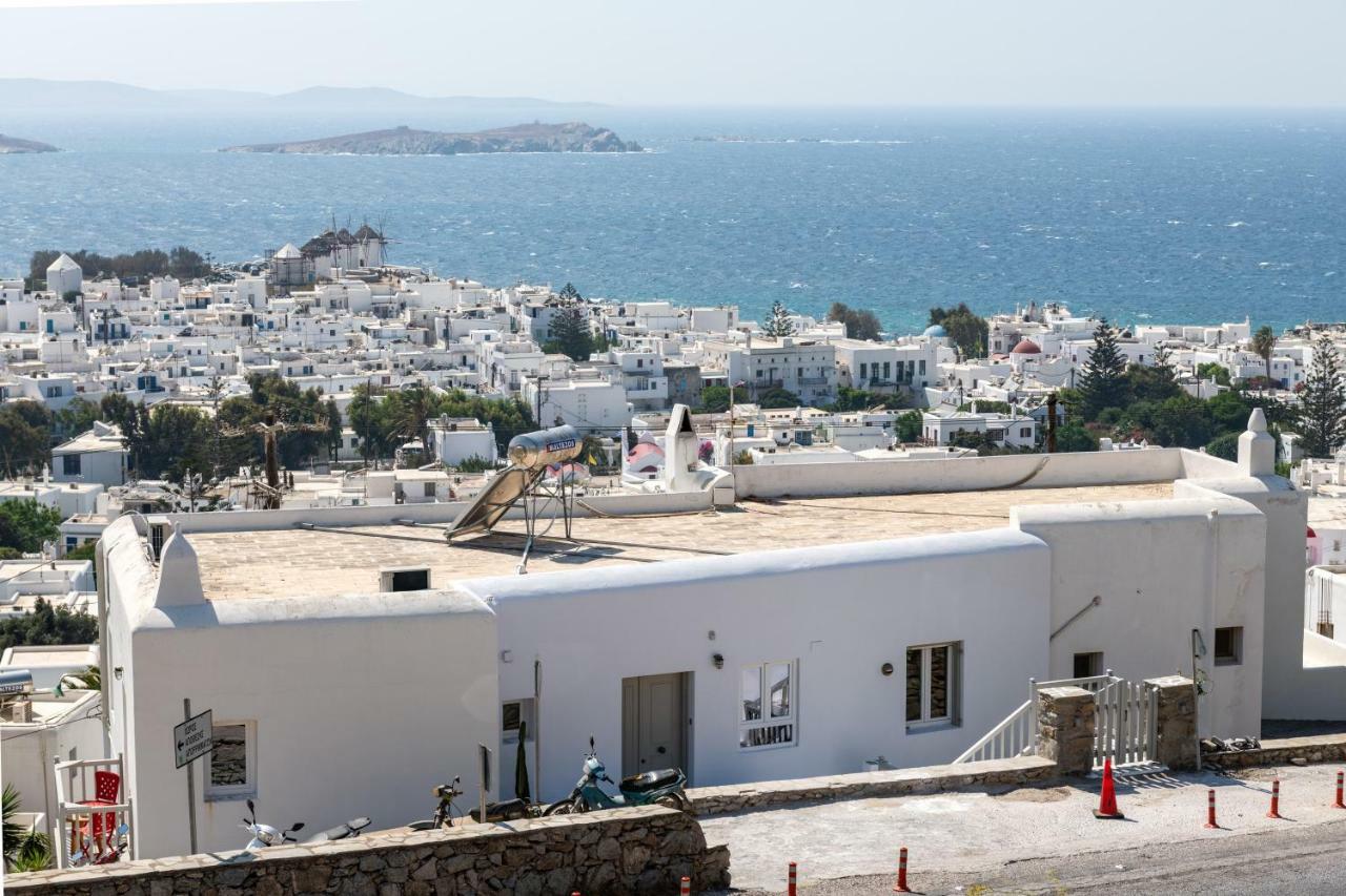 Gazia Sea View House - Mykonos Town Apartment Exterior photo